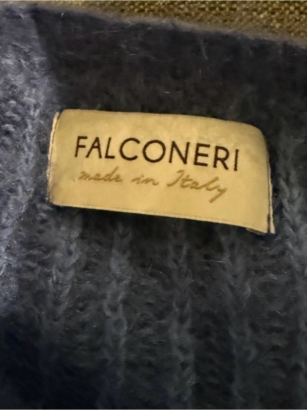 Falconeri Blue Cashmere Sweater - Picture 3 of 3